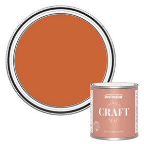 Rust-Oleum Premium Craft Paint - Tiger Tea 250ml