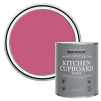 Rust-Oleum Raspberry Ripple Gloss Kitchen Cupboard Paint 750ml