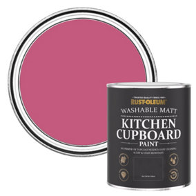 Rust-Oleum Raspberry Ripple Matt Kitchen Cupboard Paint 750ml