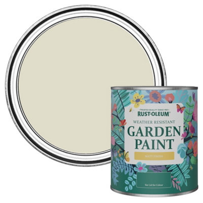 Rust-Oleum Relaxed Oats Matt Garden Paint 750ml