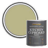 Rust-Oleum Sage Green Satin Kitchen Cupboard Paint 750ml
