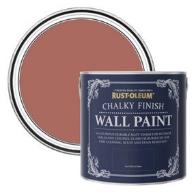 Rust-Oleum Salmon Chalky Wall & Ceiling Paint 2.5L