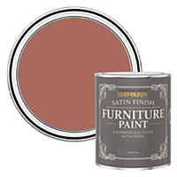 Rust-Oleum Salmon Satin Furniture Paint 750ml