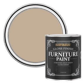Rust-Oleum Salted Caramel Gloss Furniture Paint 750ml