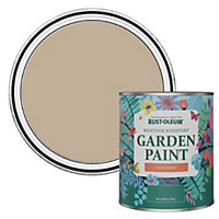 Rust-Oleum Salted Caramel Satin Garden Paint 750ml
