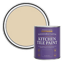 Rust-Oleum Sandhaven Satin Kitchen Tile Paint 750ml