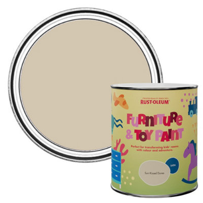Rust-Oleum Satin Furniture & Toy Paint - Sun-Kissed Dunes 750ml