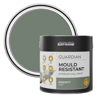 Rust-Oleum Serenity Guardian Mould Resistant Wall Paint 2.5L