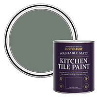 Rust-Oleum Serenity Matt Kitchen Tile Paint 750ml