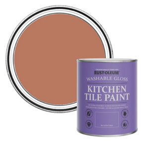 Rust-Oleum Siena Gloss Kitchen Tile Paint 750ml