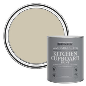 Rust-Oleum Silver Sage Gloss Kitchen Cupboard Paint 750ml