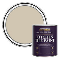 Rust-Oleum Silver Sage Matt Kitchen Tile Paint 750ml