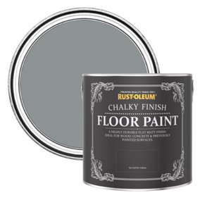 Rust-Oleum Slate Chalky Finish Floor Paint 2.5L