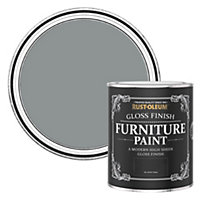 Rust-Oleum Slate Gloss Furniture Paint 750ml