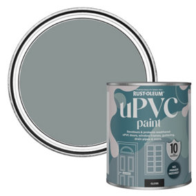 Rust-Oleum Slate Gloss UPVC Paint 750ml