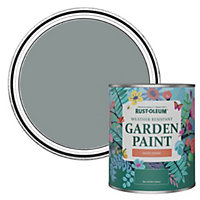 Rust-Oleum Slate Satin Garden Paint 750ml