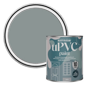 Rust-Oleum Slate Satin UPVC Paint 750ml
