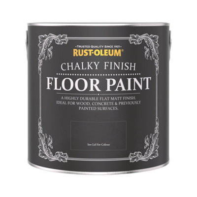 Rust-Oleum Steamed Milk Chalky Finish Floor Paint 2.5L