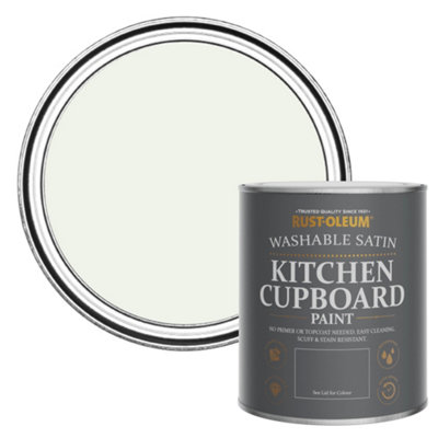 Rust-Oleum Steamed Milk Satin Kitchen Cupboard Paint 750ml