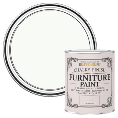 Rust-Oleum Chalky Furniture Paint Coral 125ml With Furniture Lacquer - View #10