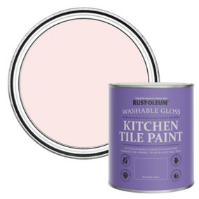 Rust-Oleum Strawberry Vanilla Gloss Kitchen Tile Paint 750ml