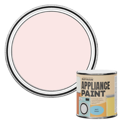 Rust-Oleum Strawberry Vanilla Matt Appliance Paint 250ml
