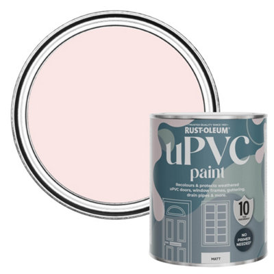 Rust-Oleum Strawberry Vanilla Matt UPVC Paint 750ml