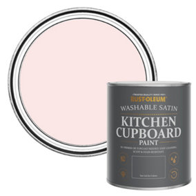 Rust-Oleum Strawberry Vanilla Satin Kitchen Cupboard Paint 750ml