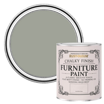 Rust-Oleum Tea Leaf Chalky Furniture Paint 750ml