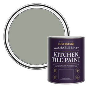 Rust-Oleum Tea Leaf Matt Kitchen Tile Paint 750ml