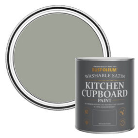 Rust-Oleum Tea Leaf Satin Kitchen Cupboard Paint 750ml