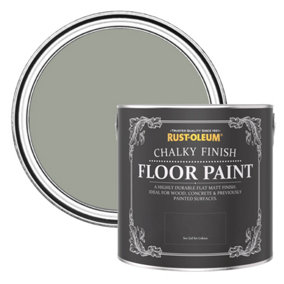 Rust-Oleum Teal Chalky Finish Floor Paint 2.5L