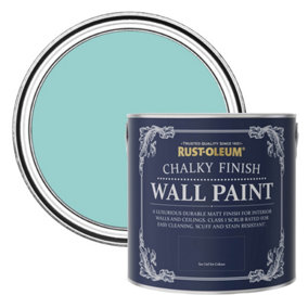 Rust-Oleum Teal Chalky Wall & Ceiling Paint 2.5L