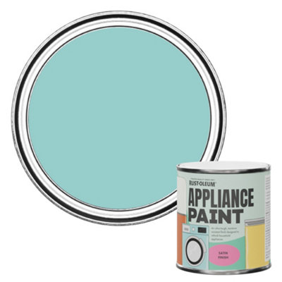 Rust-Oleum Teal Satin Appliance Paint 250ml