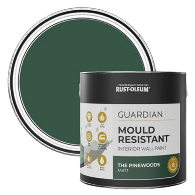 Rust-Oleum The Pinewoods Guardian Mould Resistant Wall Paint 2.5L
