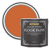 Rust-Oleum Tiger Tea Chalky Finish Floor Paint 2.5L