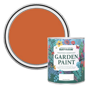 Rust-Oleum Tiger Tea Matt Garden Paint 750ml