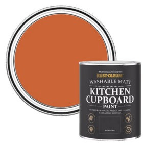 Rust-Oleum Tiger Tea Matt Kitchen Cupboard Paint 750ml
