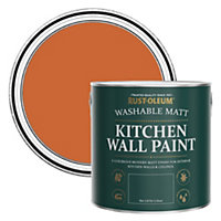 Rust-Oleum Tiger Tea Matt Kitchen Wall Paint 2.5l