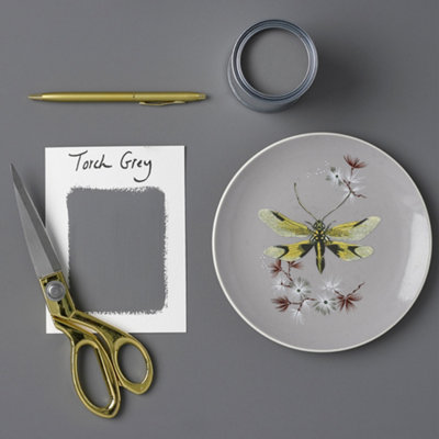 Rust-Oleum Torch Grey Gloss Kitchen Cupboard Paint 750ml | DIY at B&Q