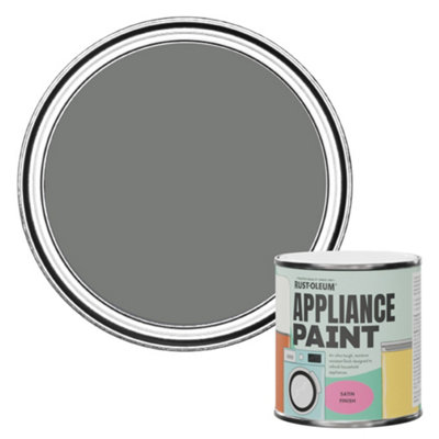 Rust-Oleum Torch Grey Satin Appliance Paint 250ml