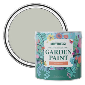 Rust-Oleum Tyne Fog Satin Garden Paint 2.5L