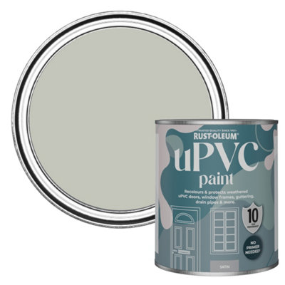 Rust-Oleum Tyne Fog Satin UPVC Paint 750ml