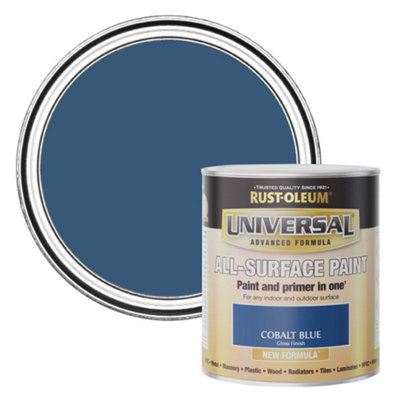 RustOleum Universal Cobalt Blue Gloss AllSurface Paint 750ml £21 at B&Q