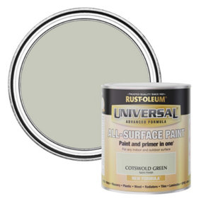 Rust-Oleum Universal Cotswold Green Satin All-Surface Paint 750ml