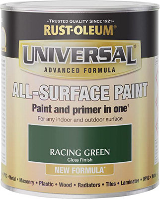 Rust-Oleum Universal Racing Green Gloss All-Surface Paint 750ml