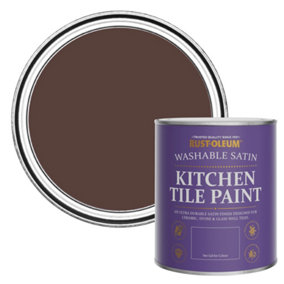 Rust-Oleum Valentina Satin Kitchen Tile Paint 750ml