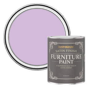 Rust-Oleum Violet Macaroon Satin Furniture Paint 750ml