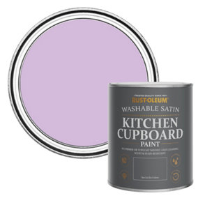 Rust-Oleum Violet Macaroon Satin Kitchen Cupboard Paint 750ml