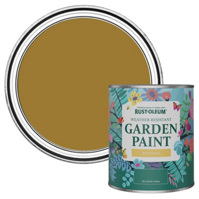 Rust-Oleum Wet Harvest Matt Garden Paint 750ml